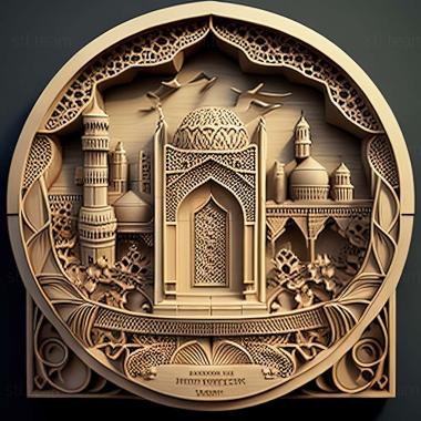 3D model Makkah (STL)